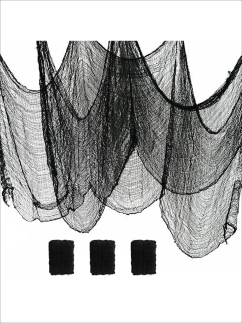 Halloween Creepy Cloth 3 Pcs 16.4 Yards x 30 in Spooky Backdrop Decor